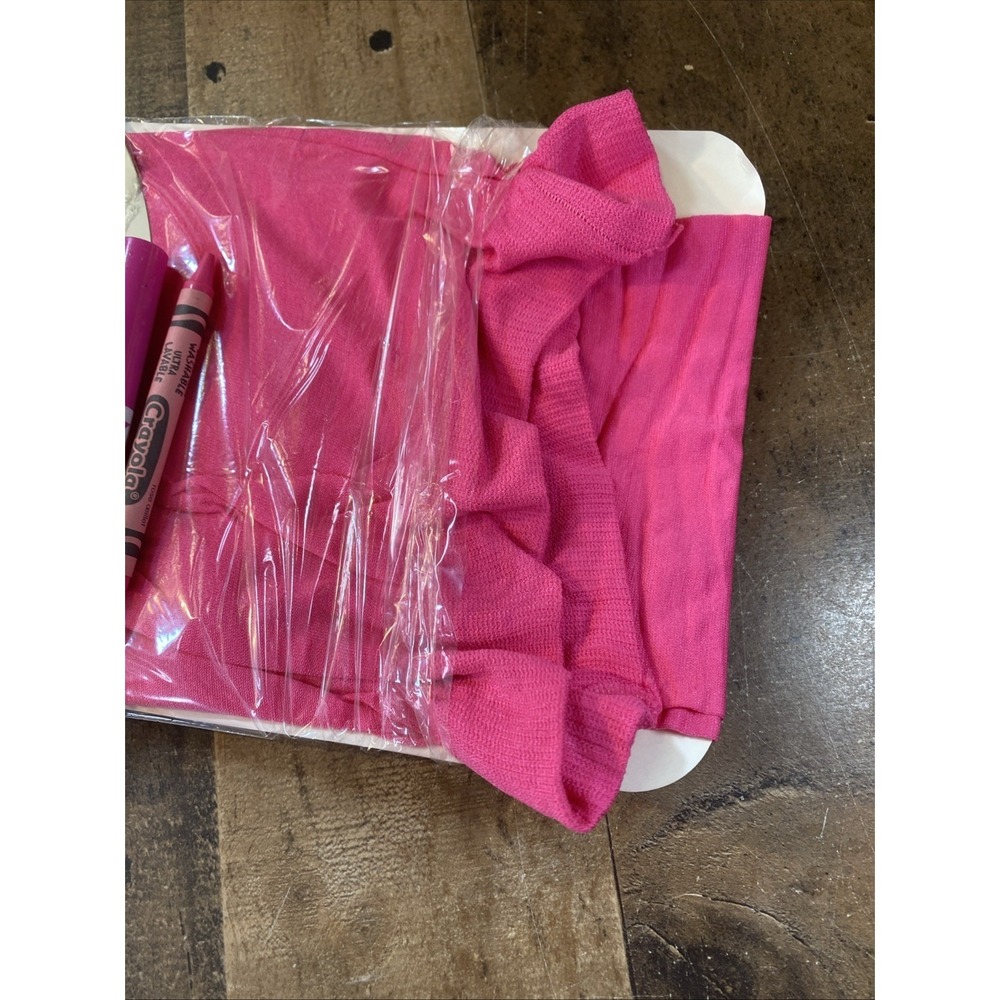 Bon Pantyhose Size B Hot Pink Street Tight Control Top Full Foot Sheer Vintage - Picture 13 of 14